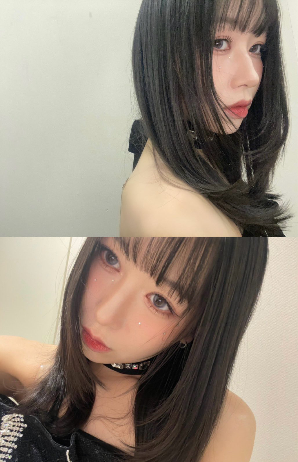 A moment captured by Kasahara Momona (ME:I)'s fan