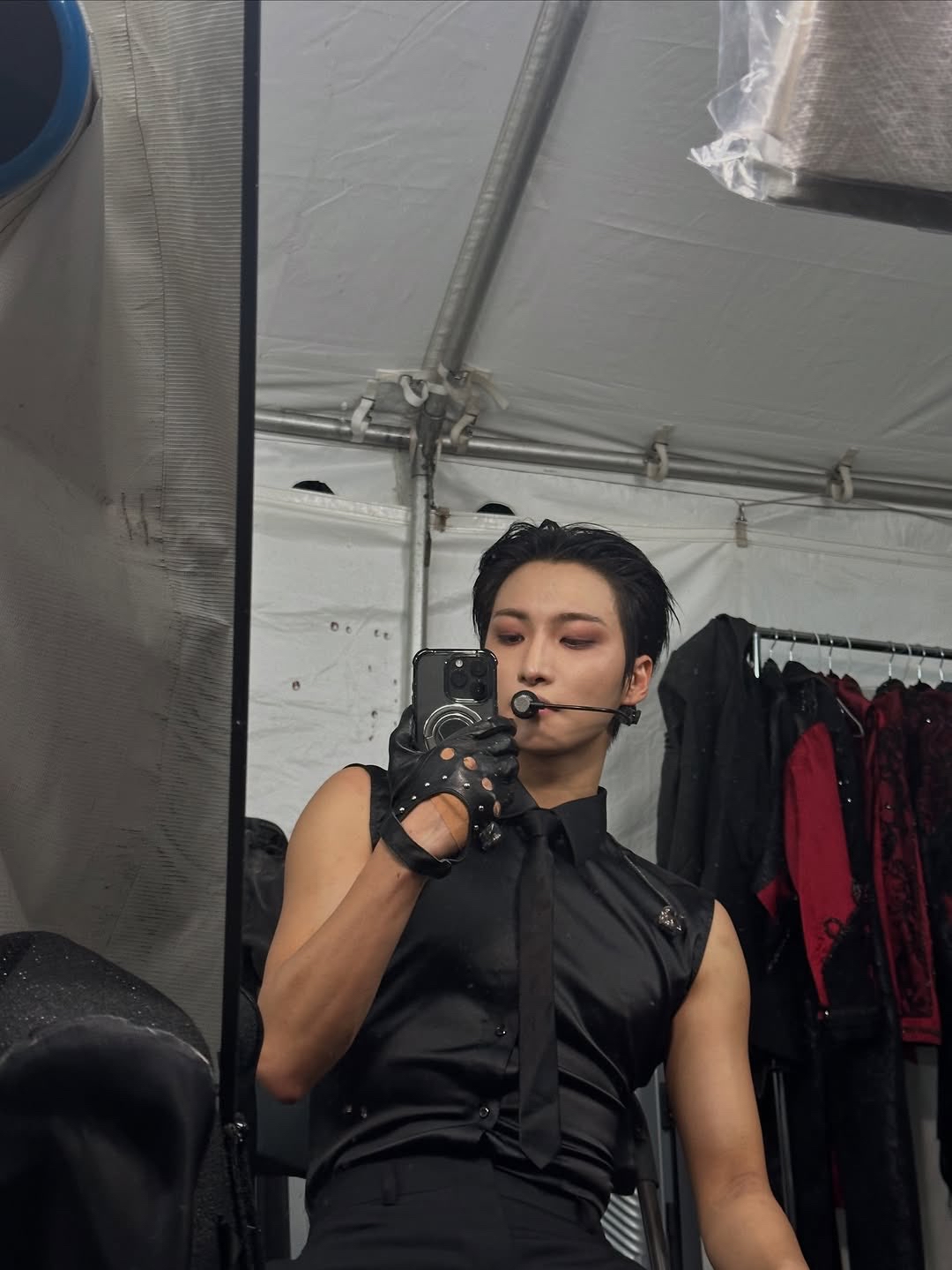 Recent activity shot of Seonghwa (ATEEZ)