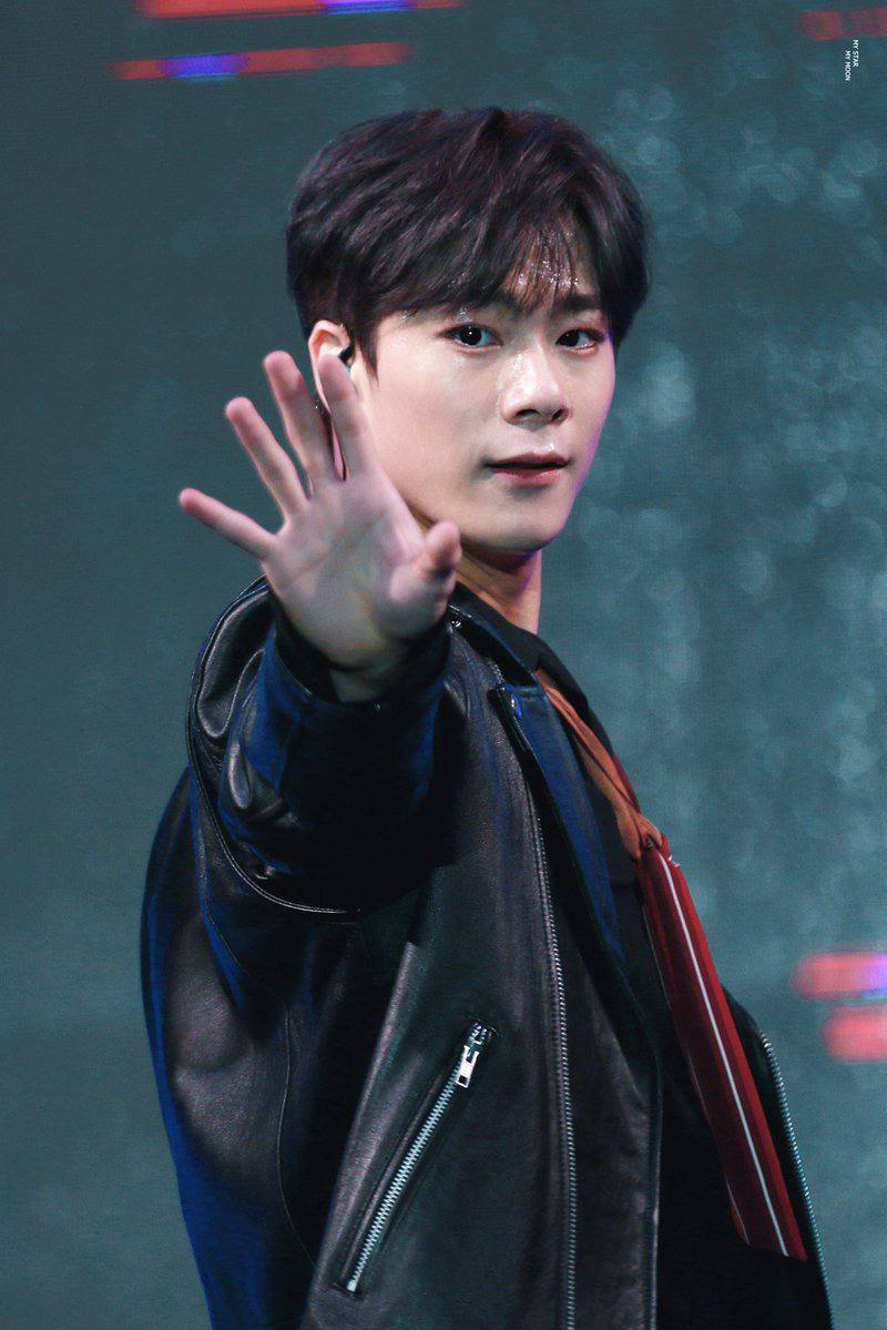 Recent activity shot of Moonbin (ASTRO)