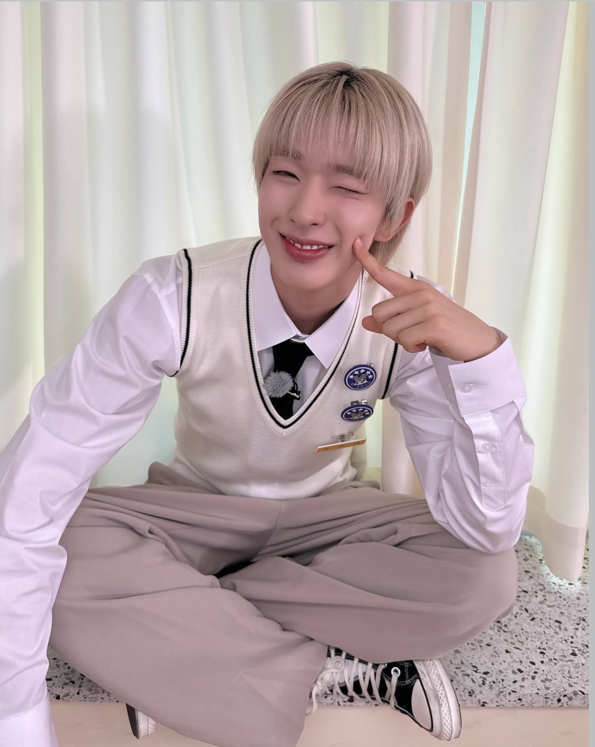 Behind-the-scenes cut of Tomoya (NEXZ)