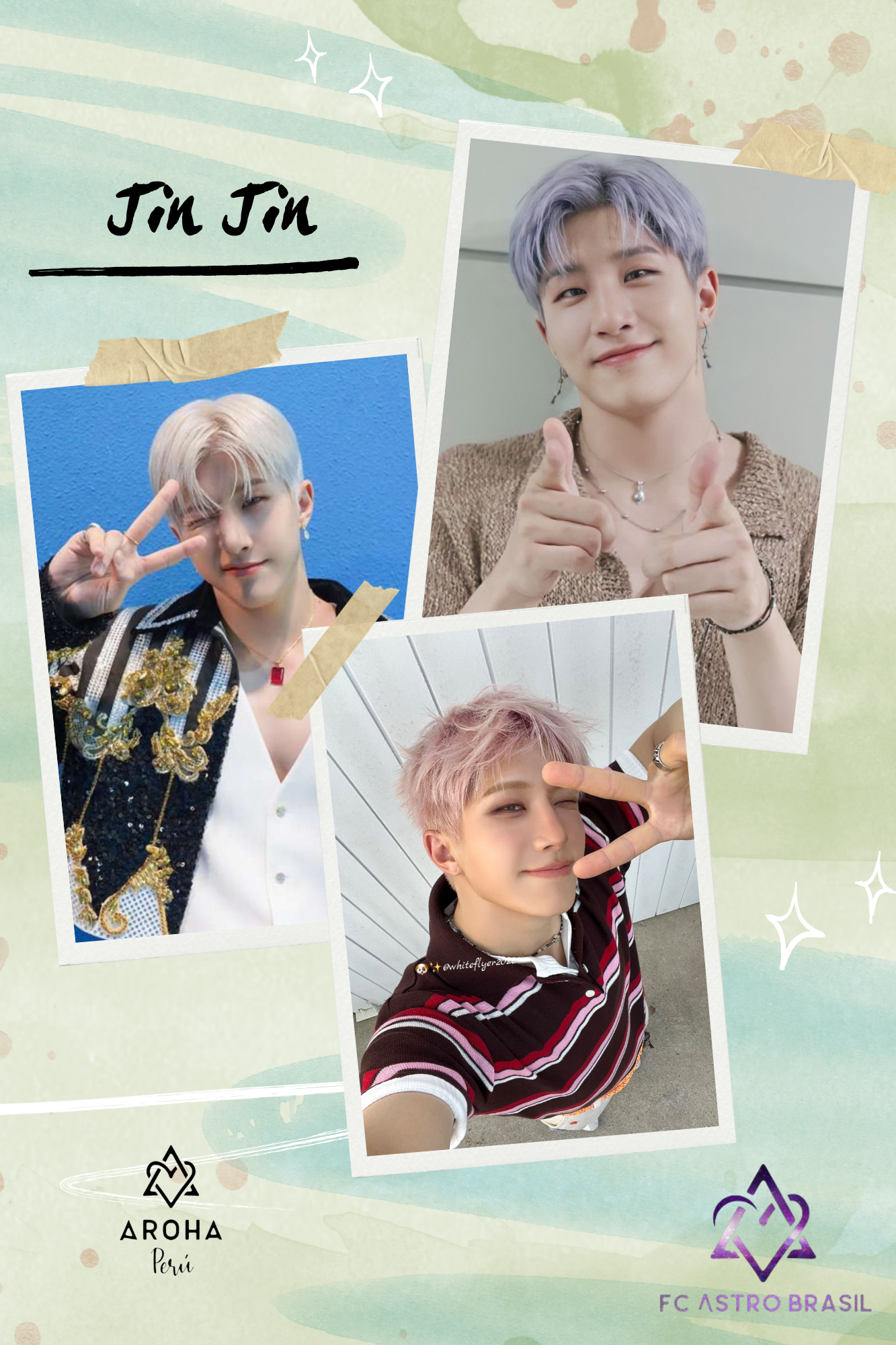 A moment captured by Jinjin (ASTRO)'s fan