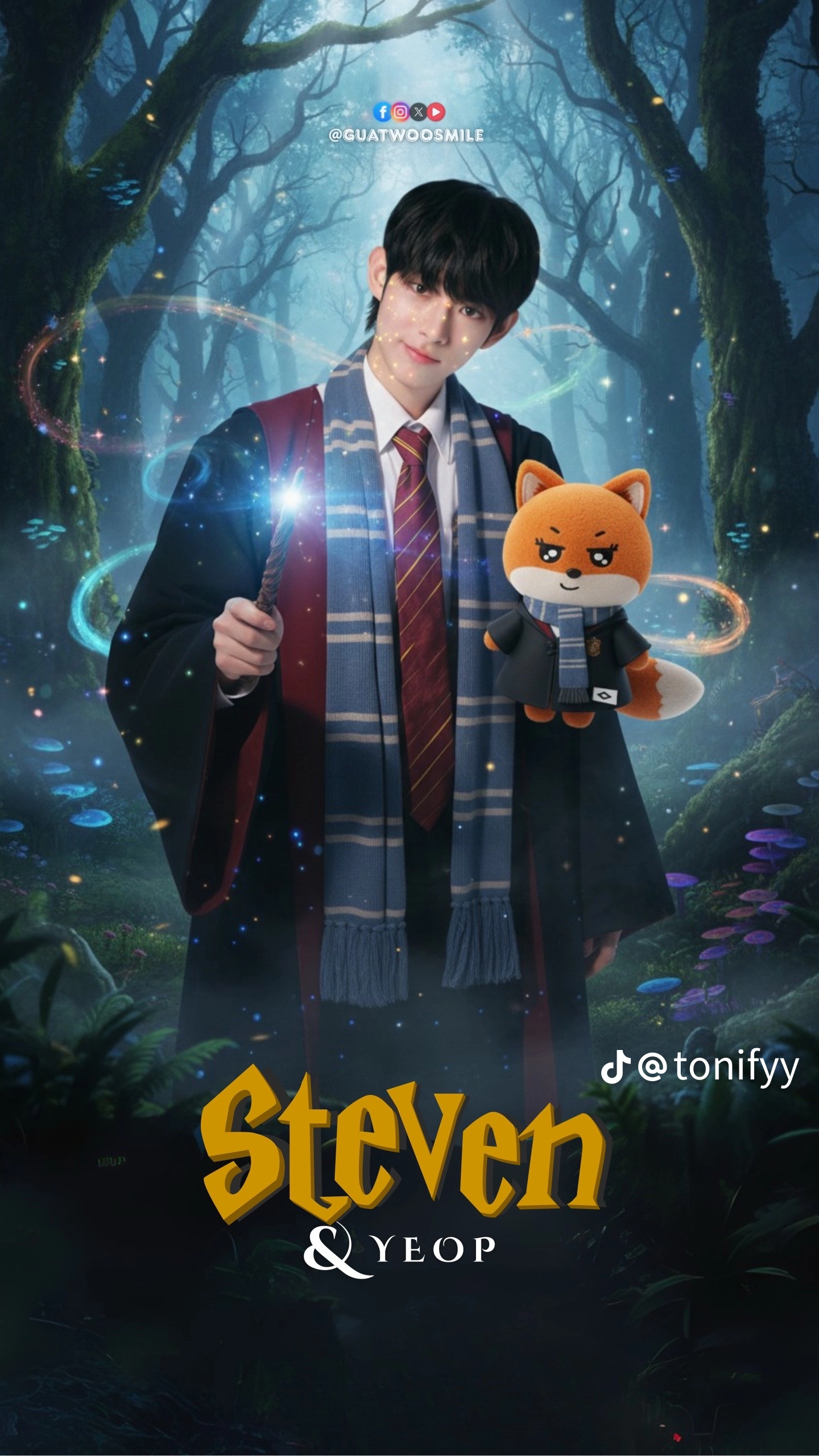 A moment captured by Steven (AHOF)'s fan