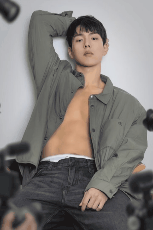 Behind-the-scenes cut of Shownu (MONSTA X)