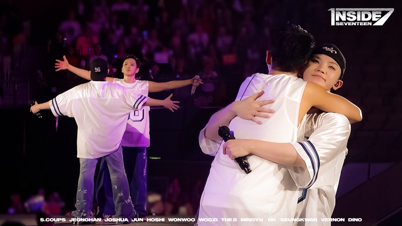 A moment captured by SEVENTEEN's fan
