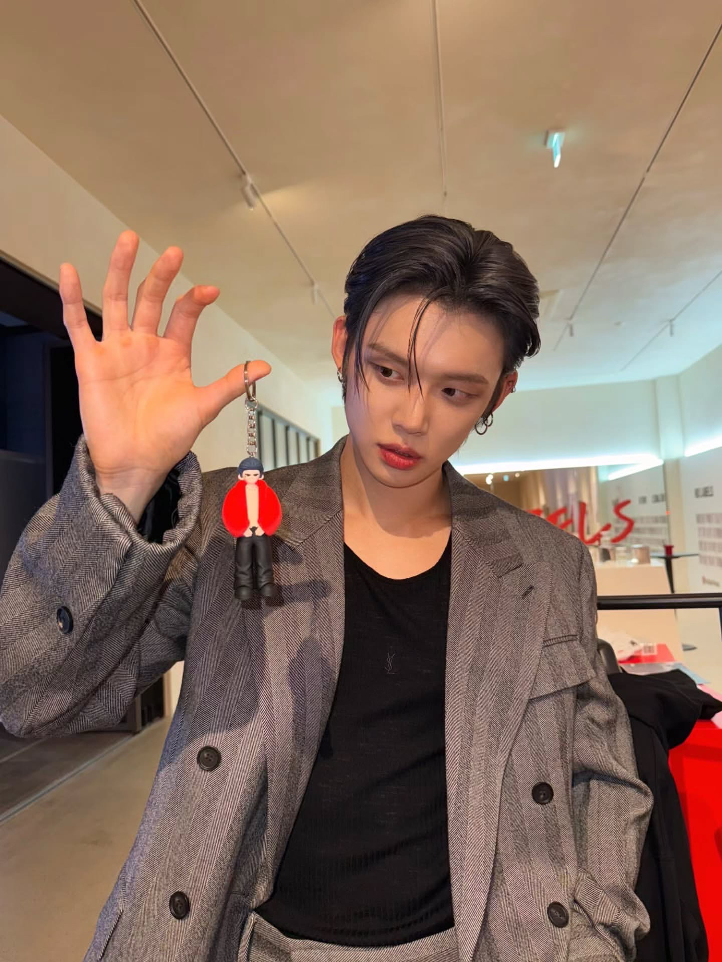 A moment captured by Yeonjun (TOMORROW X TOGETHER)'s fan