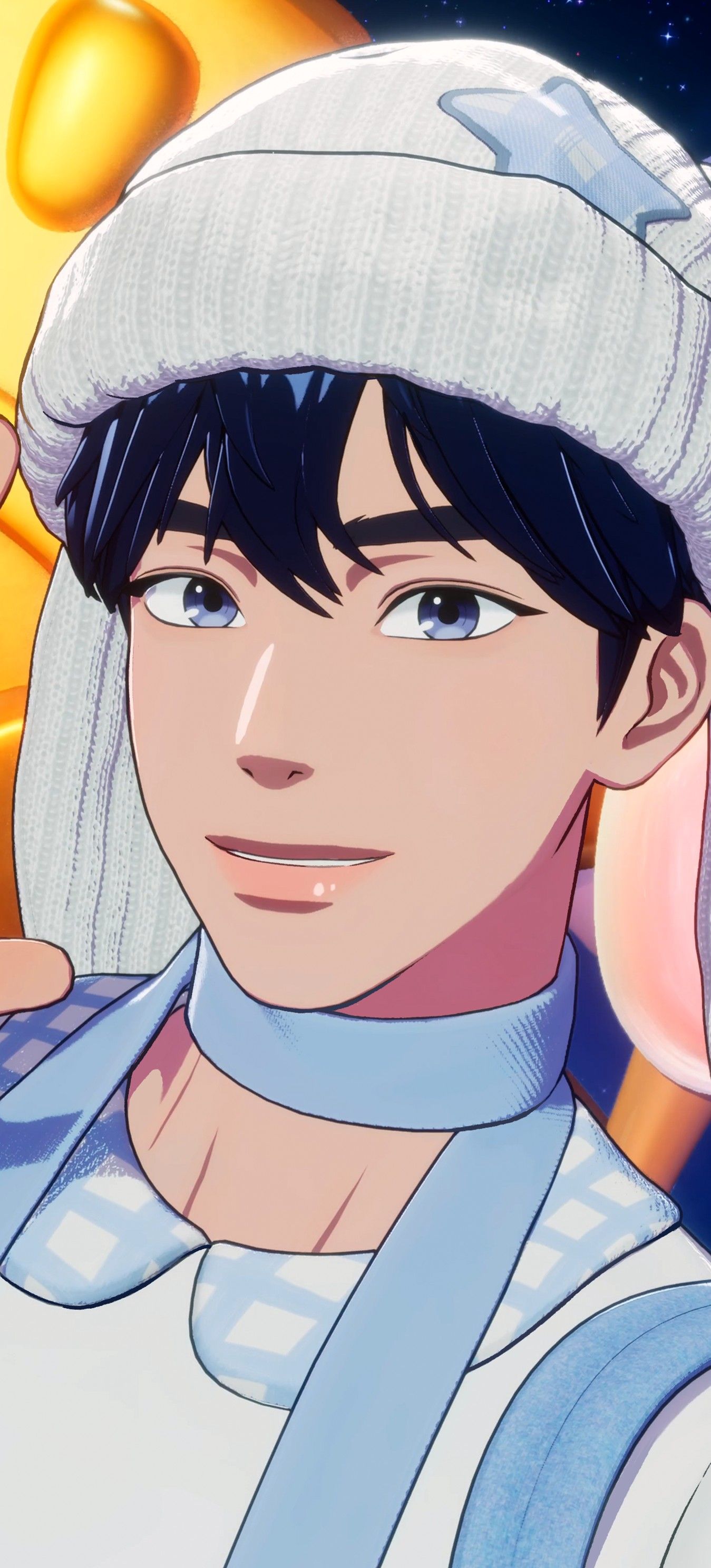 A heartfelt wallpaper shared by PLAVE's fans