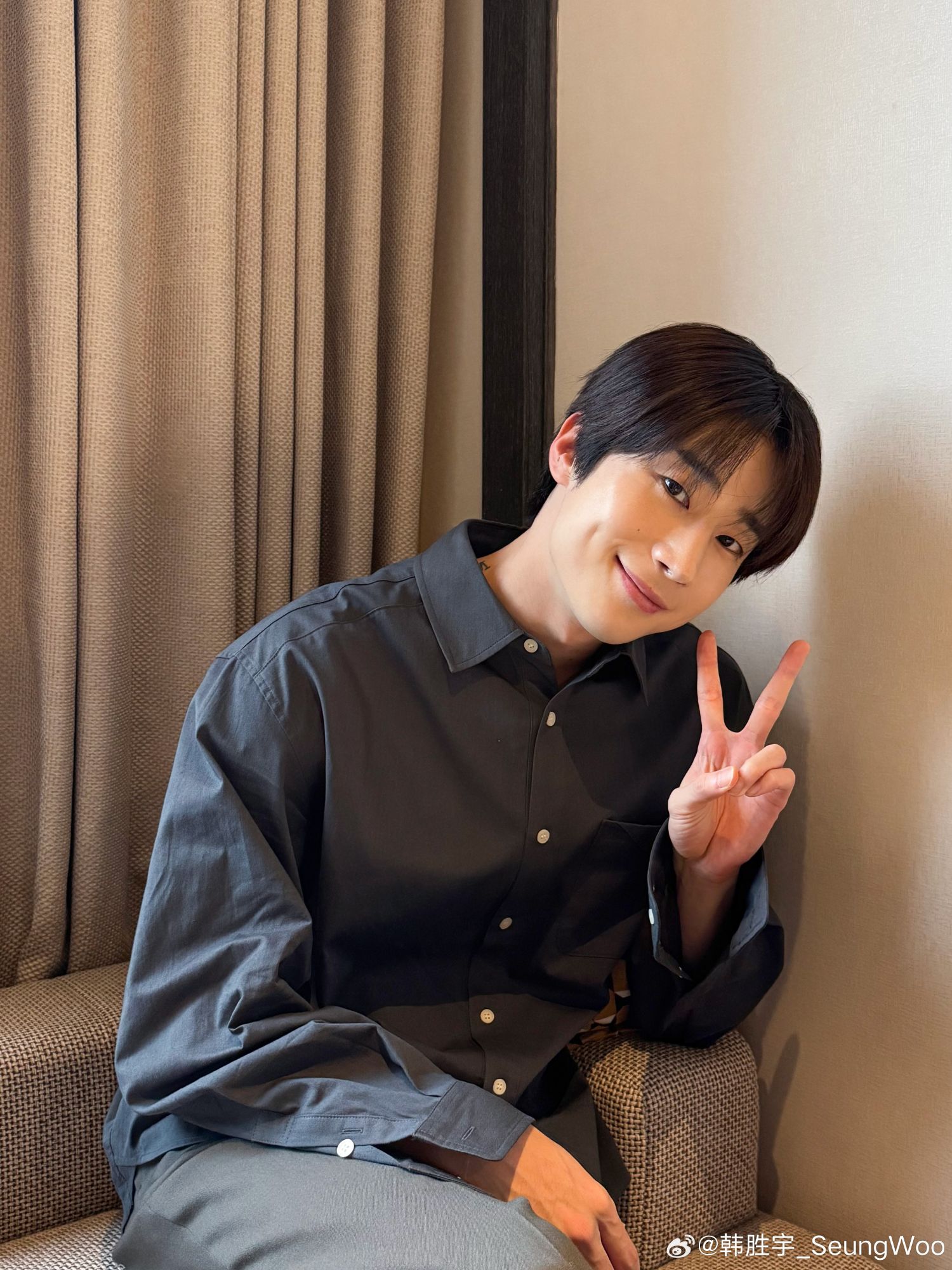 A moment captured by Han Seungwoo's fan