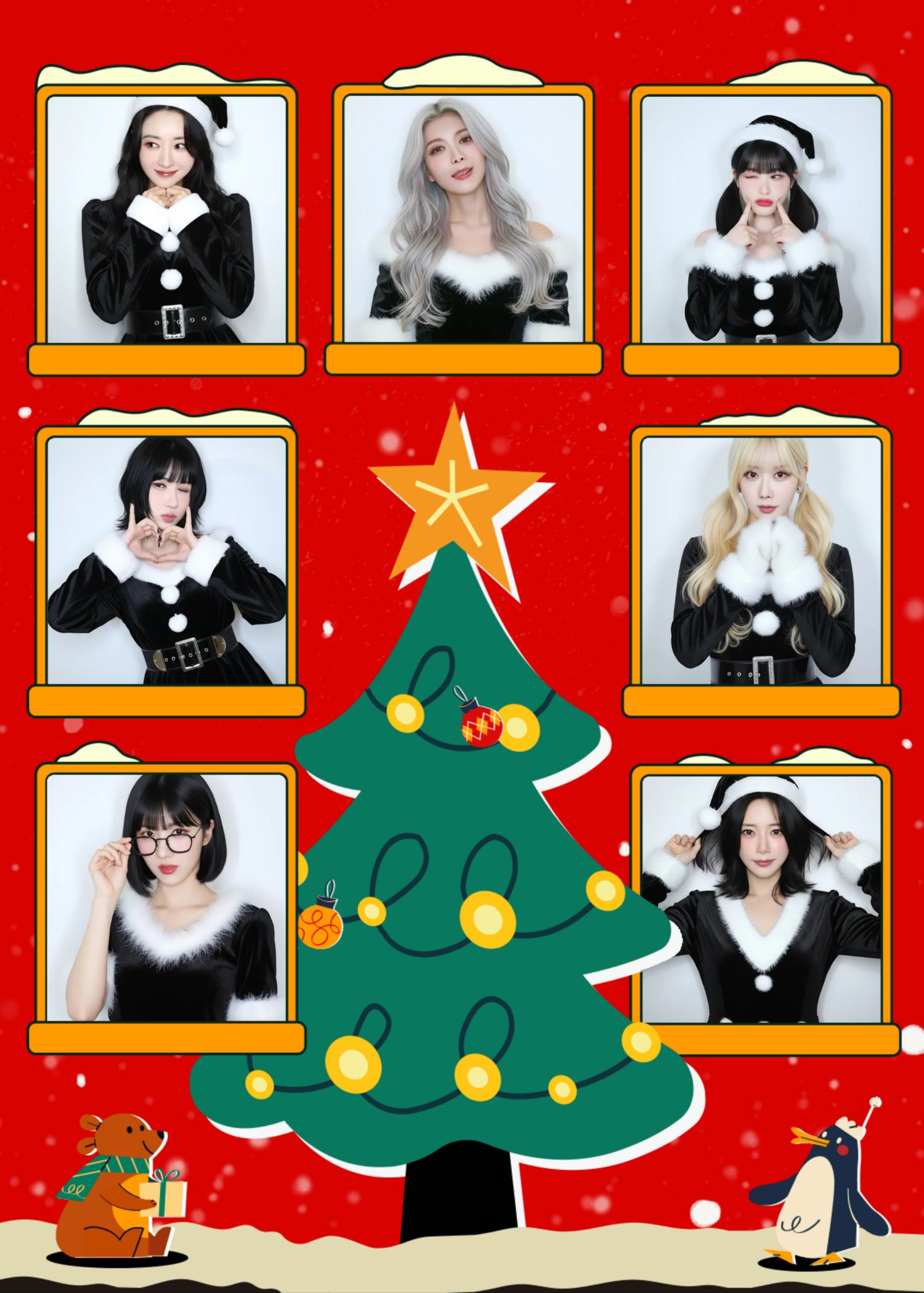 DREAMCATCHERの舞台裏ショット