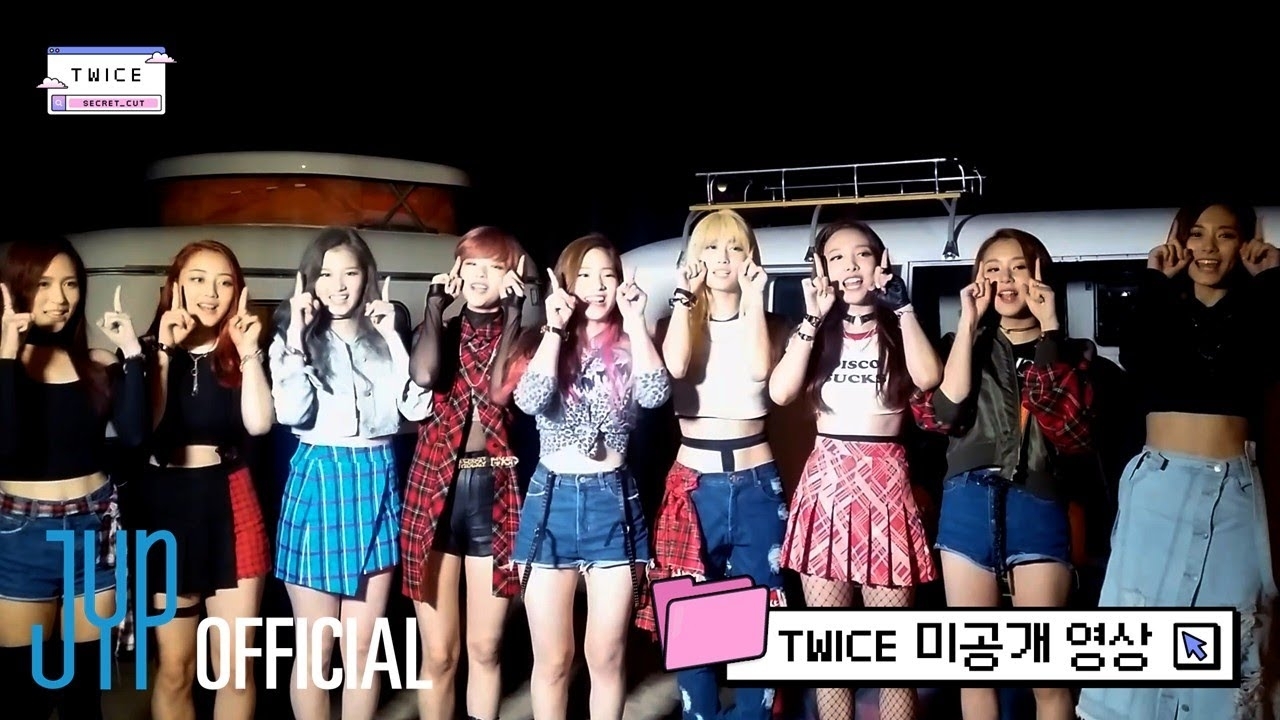 Recent activity shot of TWICE