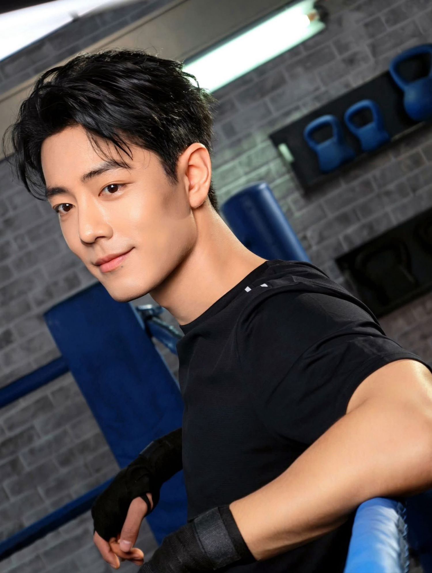 肖戦の舞台裏ショット