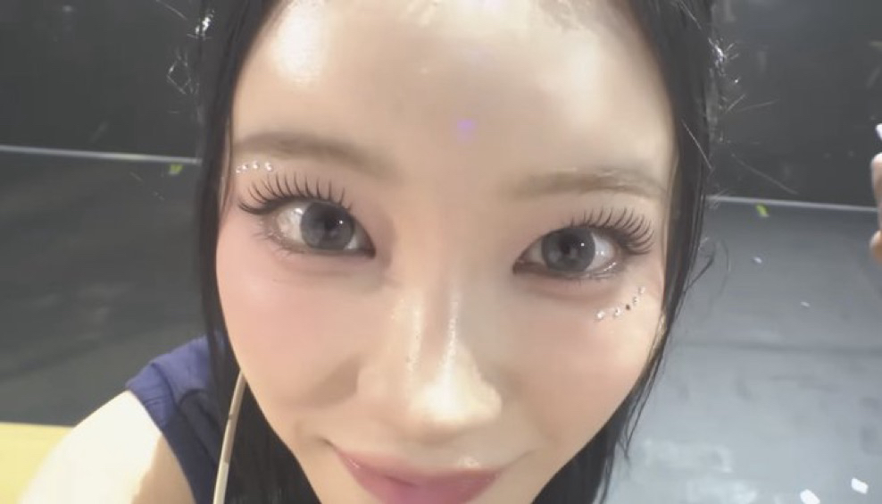 Behind-the-scenes cut of Sakurai Miu (ME:I)