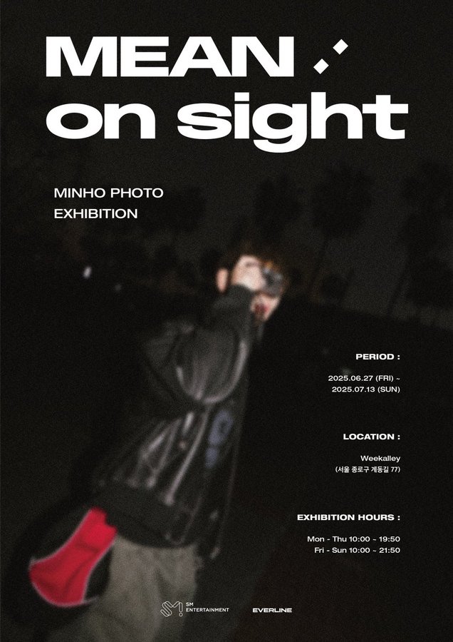 A moment captured by Minho (SHINee)'s fan