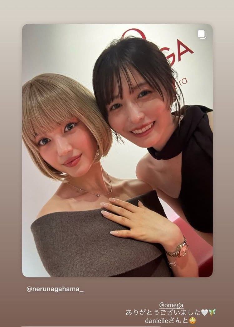 A moment captured by NewJeans's fan