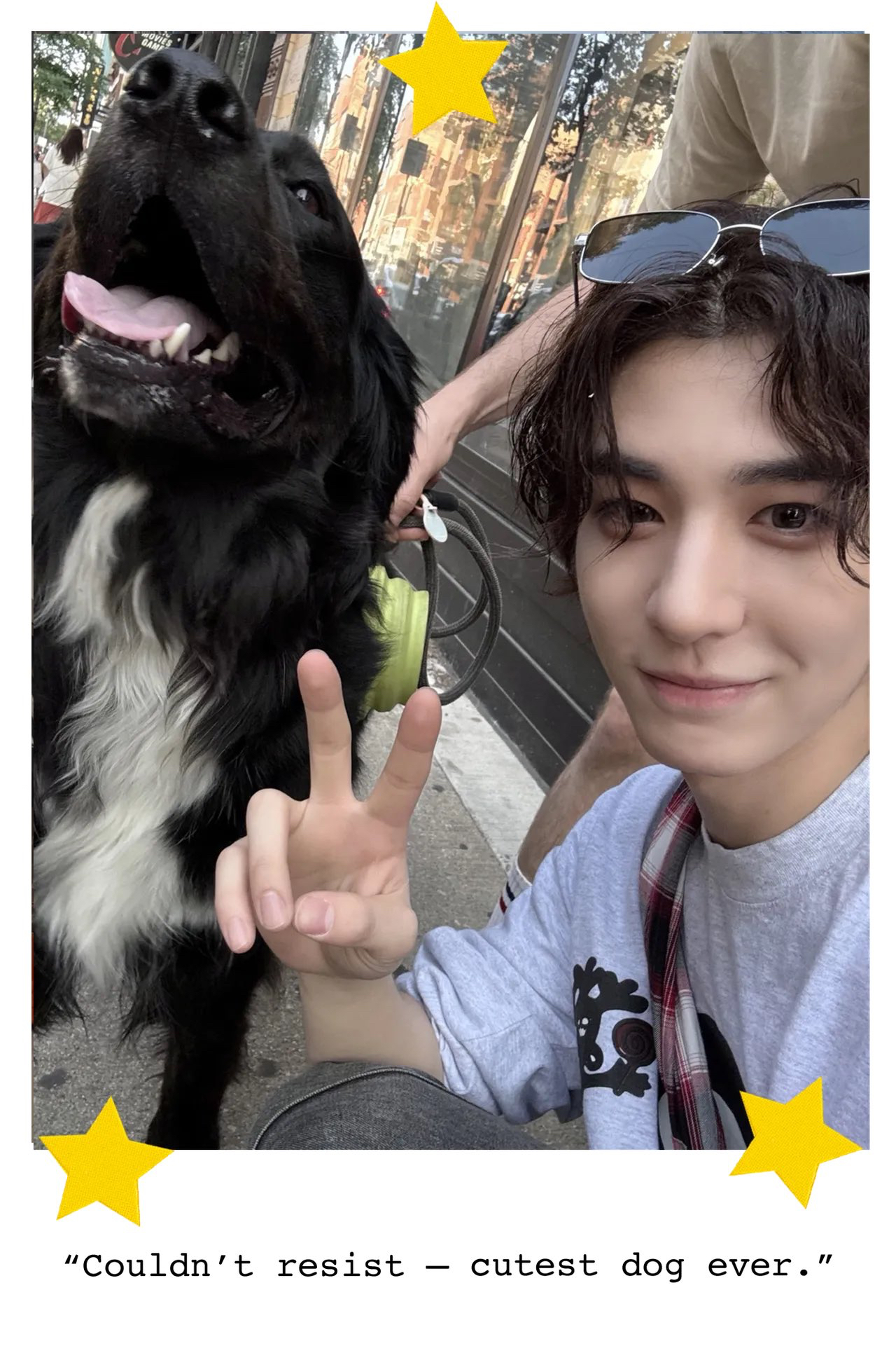A moment captured by Leehan (BOYNEXTDOOR)'s fan