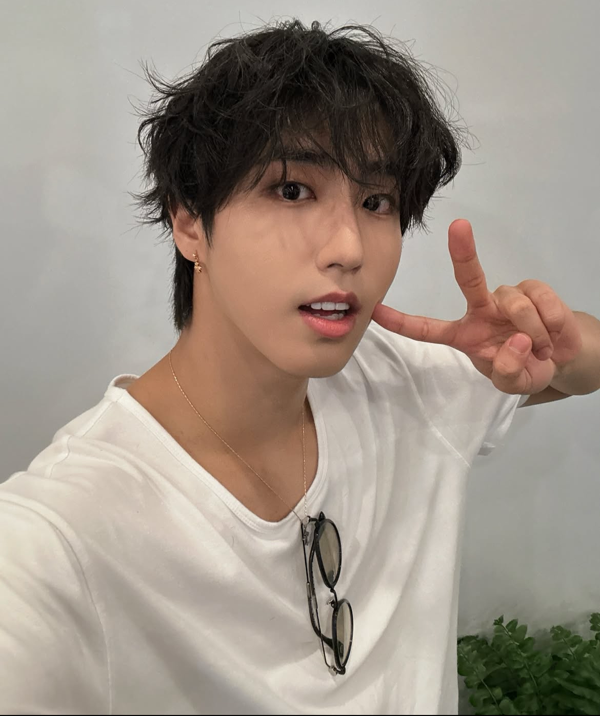 A moment captured by HAN (Stray Kids)'s fan