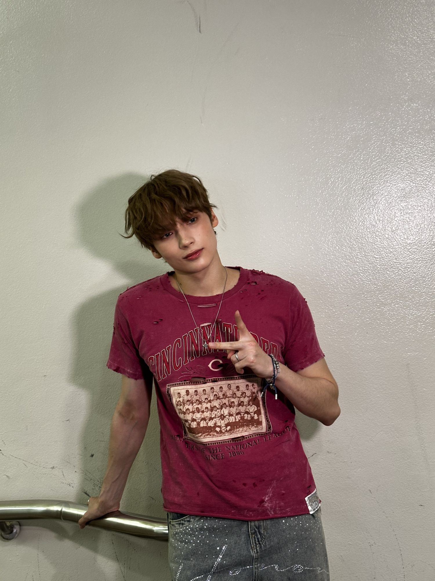 Recent activity shot of HueningKai (TOMORROW X TOGETHER)