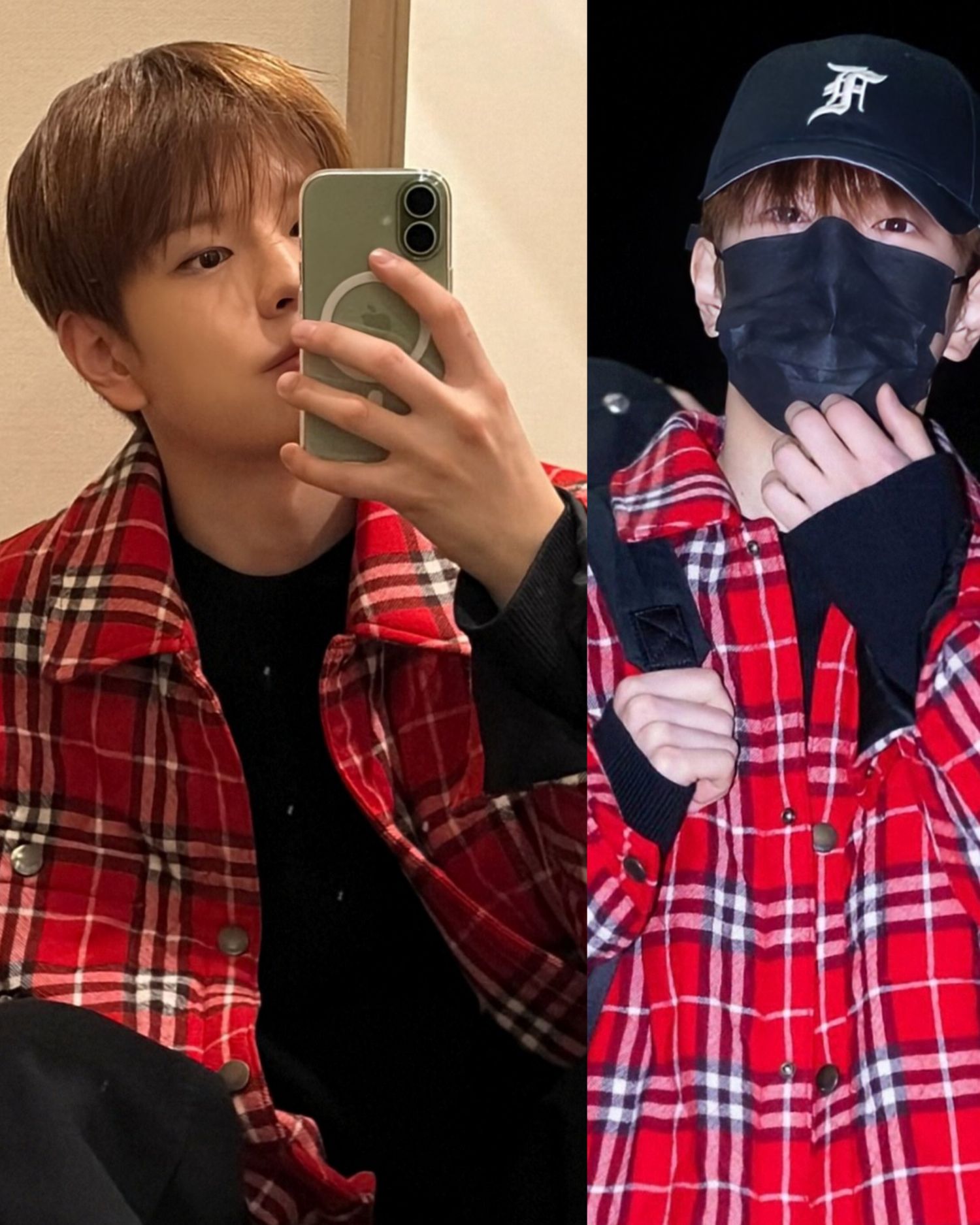 Recent activity shot of Seungmin (Stray Kids)