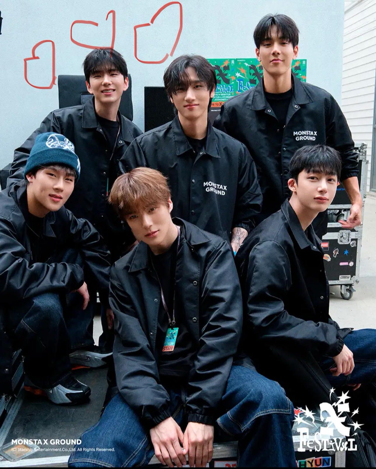Behind-the-scenes cut of Kihyun (MONSTA X)