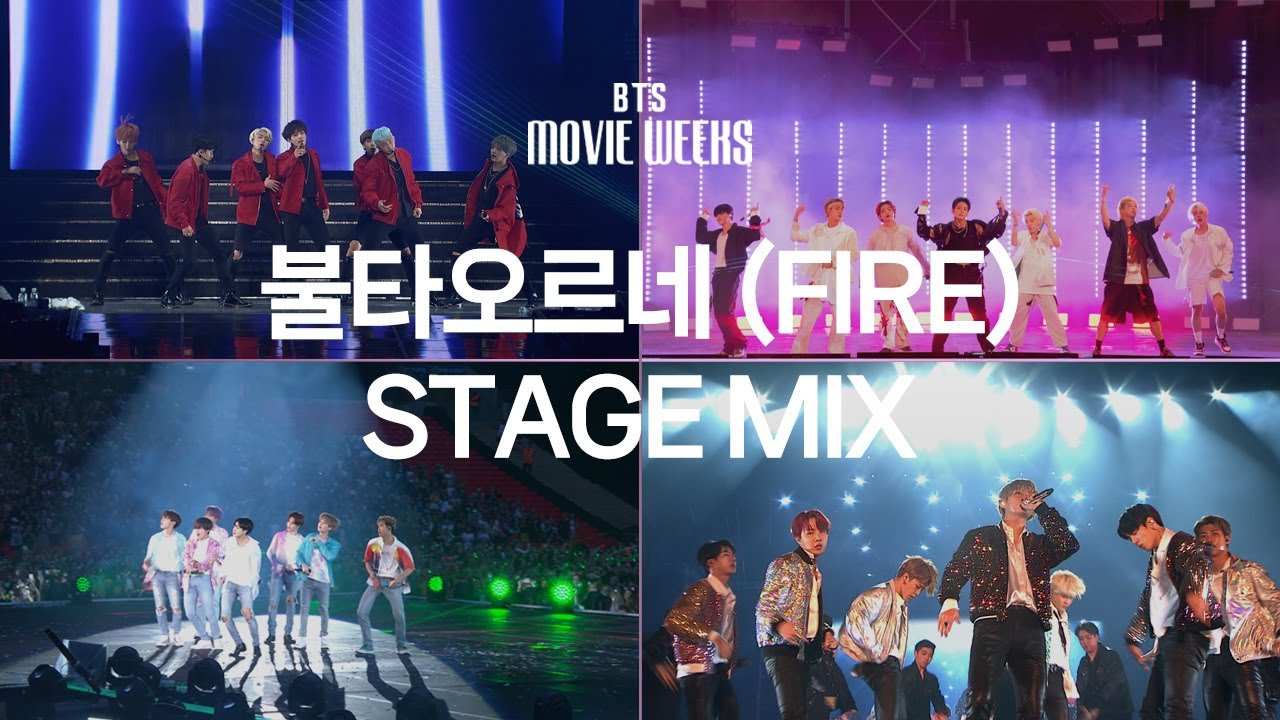 Recent activity shot of BTS