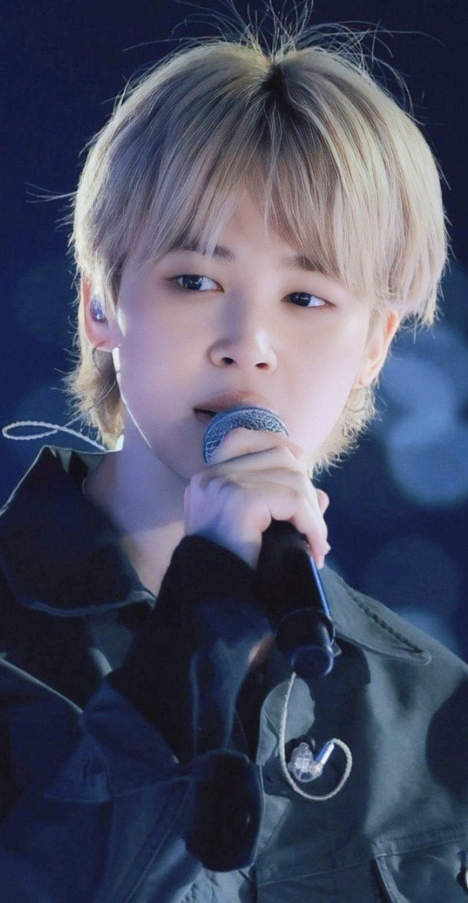 Recent activity shot of Jimin (BTS)