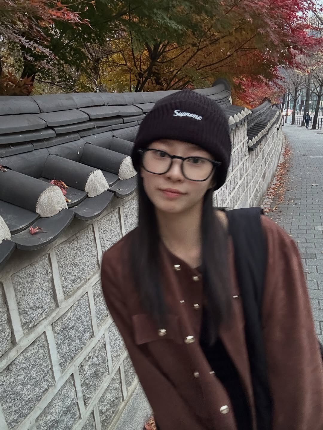 A moment captured by Kim Minju's fan