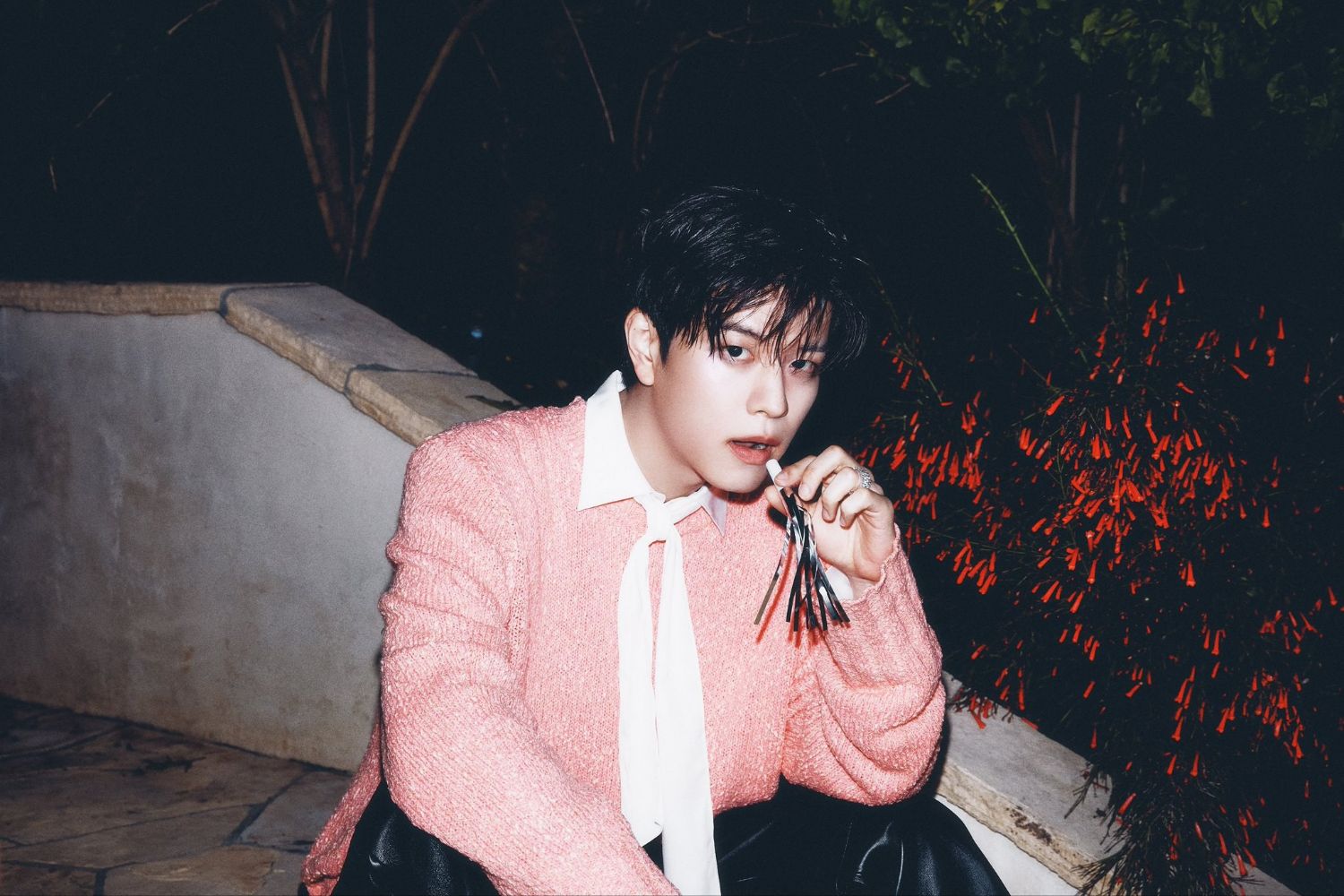 Recent activity shot of Seungmin (Stray Kids)