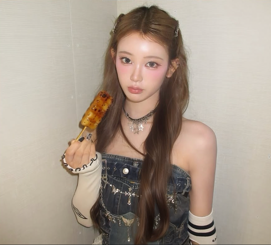 Behind-the-scenes cut of Sakurai Miu (ME:I)