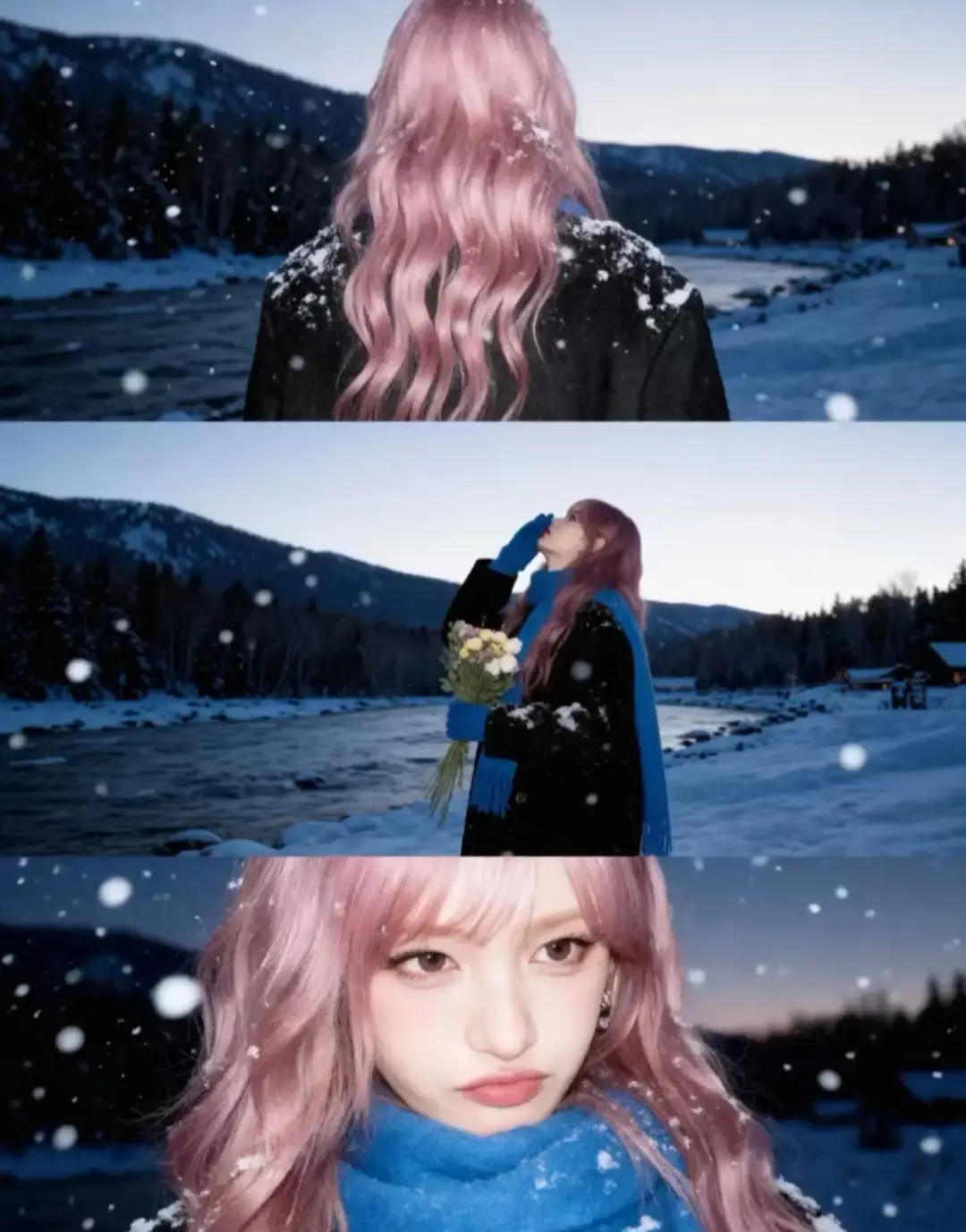 A moment captured by Leeseo (IVE)'s fan