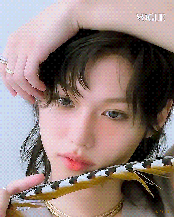 Recent activity shot of Felix (Stray Kids)