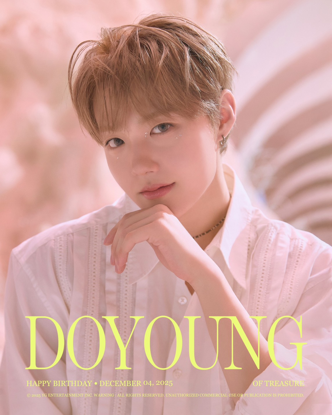 A moment captured by Doyoung (TREASURE)'s fan