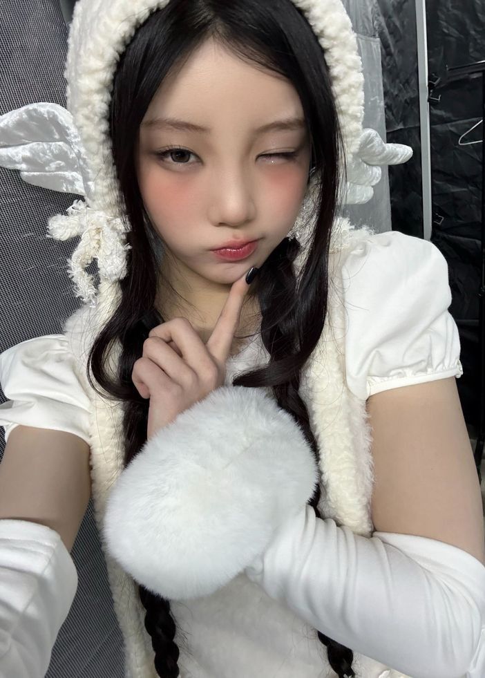 A moment captured by Wonhee (ILLIT)'s fan