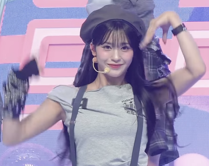 A moment captured by Ishii Ran (ME:I)'s fan