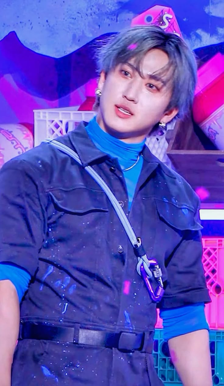 A moment captured by Changbin (Stray Kids)'s fan