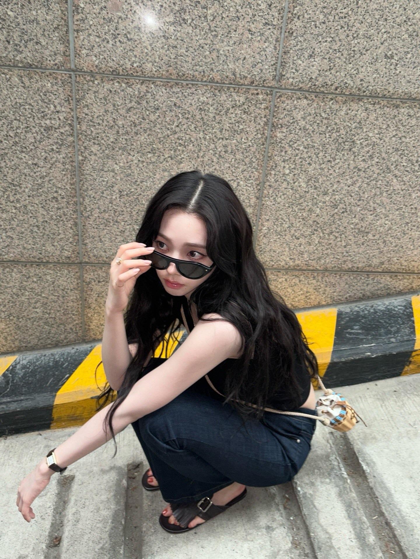 Recent activity shot of Karina (aespa)
