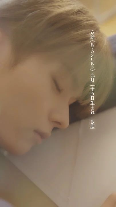 Behind-the-scenes cut of Kyosuke (aoen)