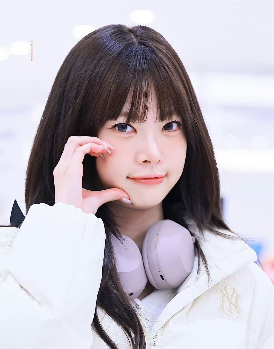 Recent activity shot of Hong Eunchae (LE SSERAFIM)