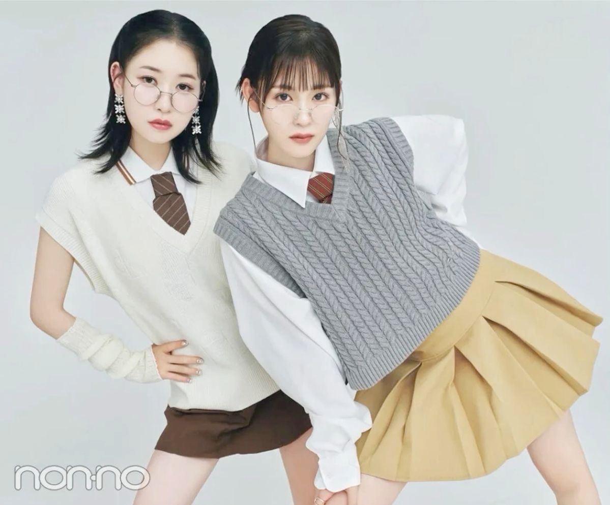 Behind-the-scenes cut of Kasahara Momona (ME:I)