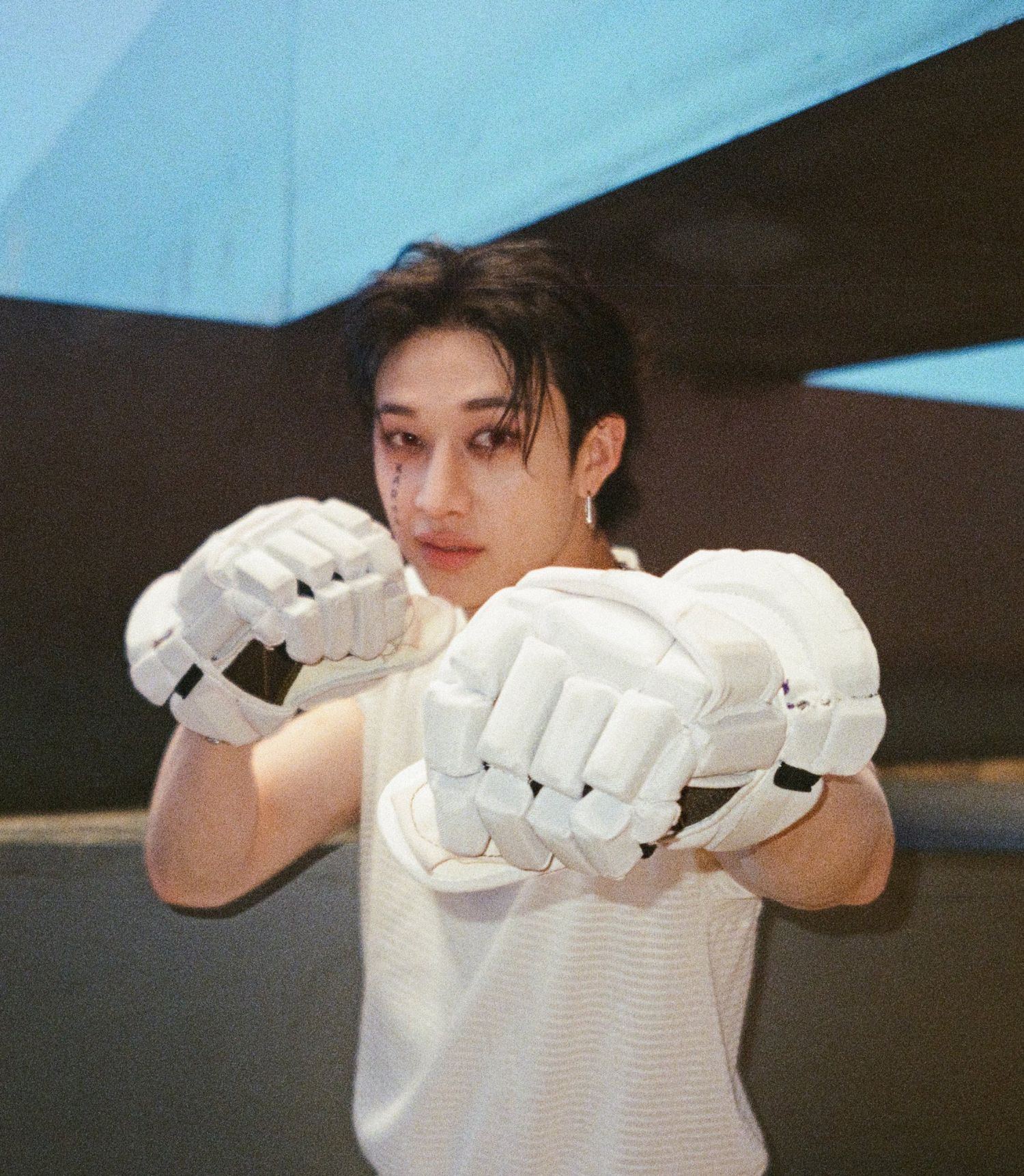 Behind-the-scenes cut of Bang Chan (Stray Kids)