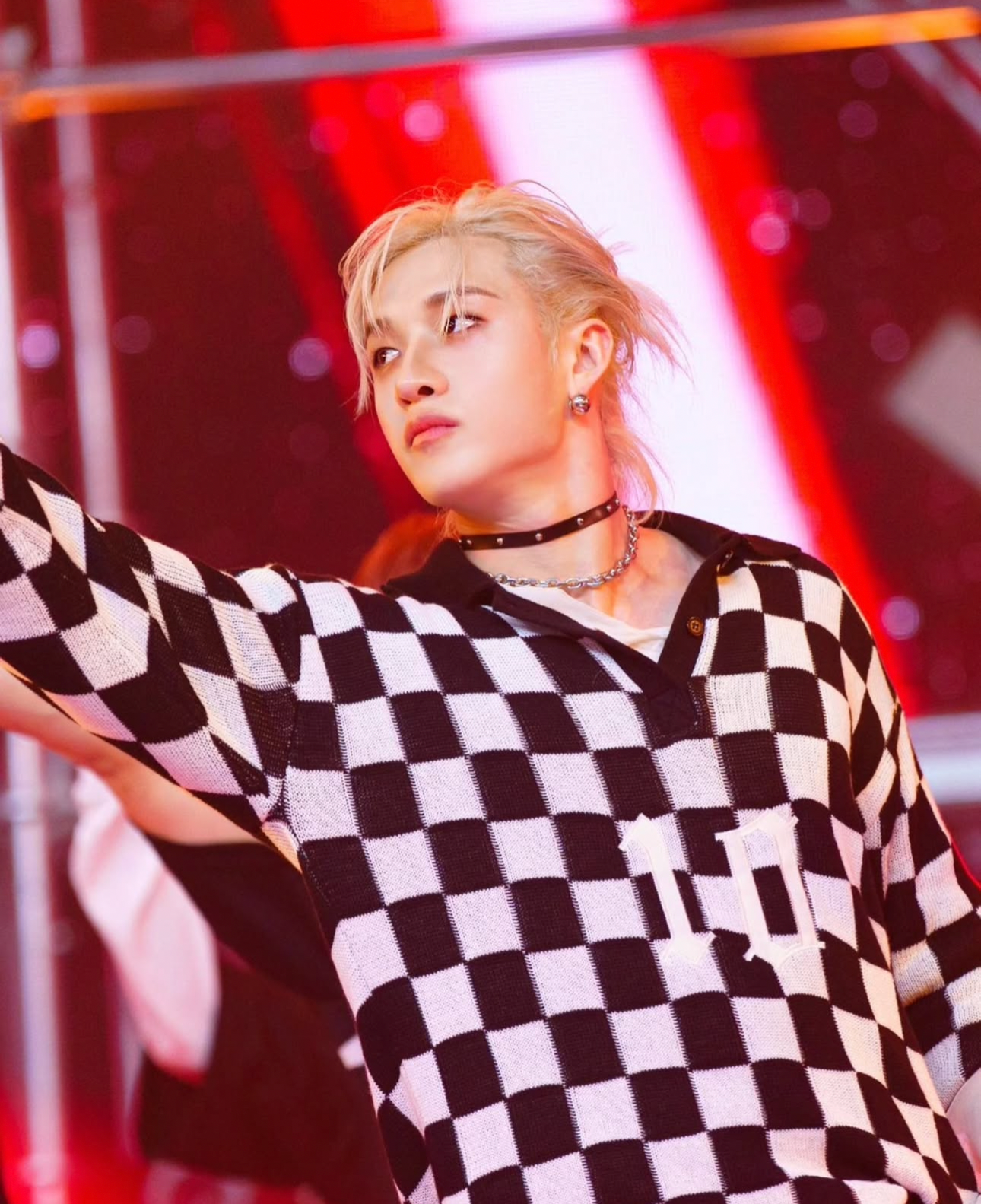 Recent activity shot of Bang Chan (Stray Kids)