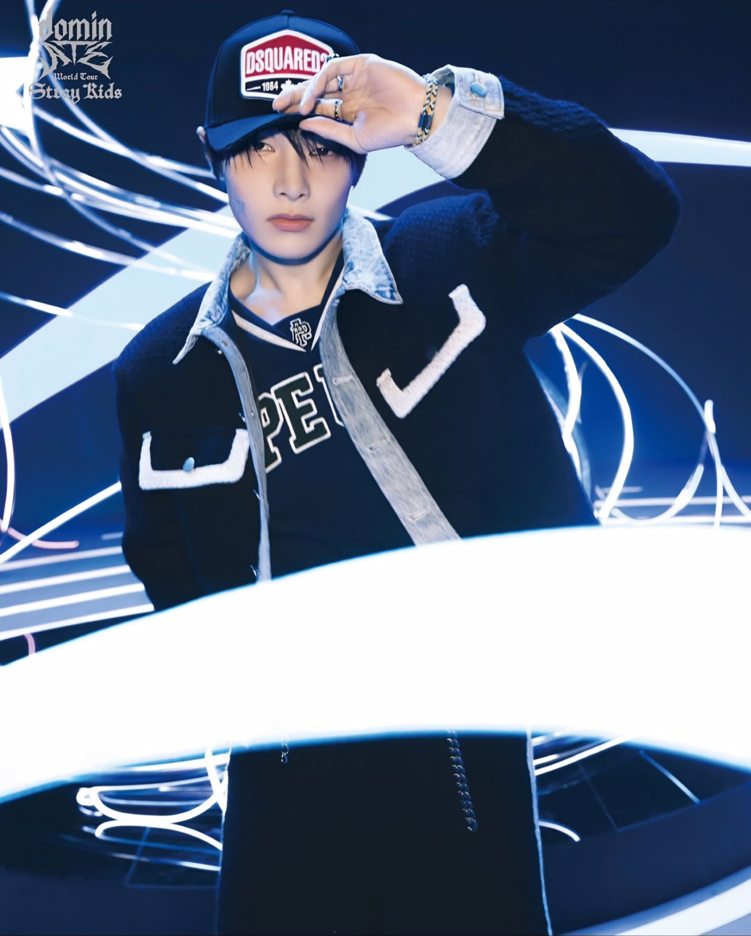 A moment captured by I.N (Stray Kids)'s fan