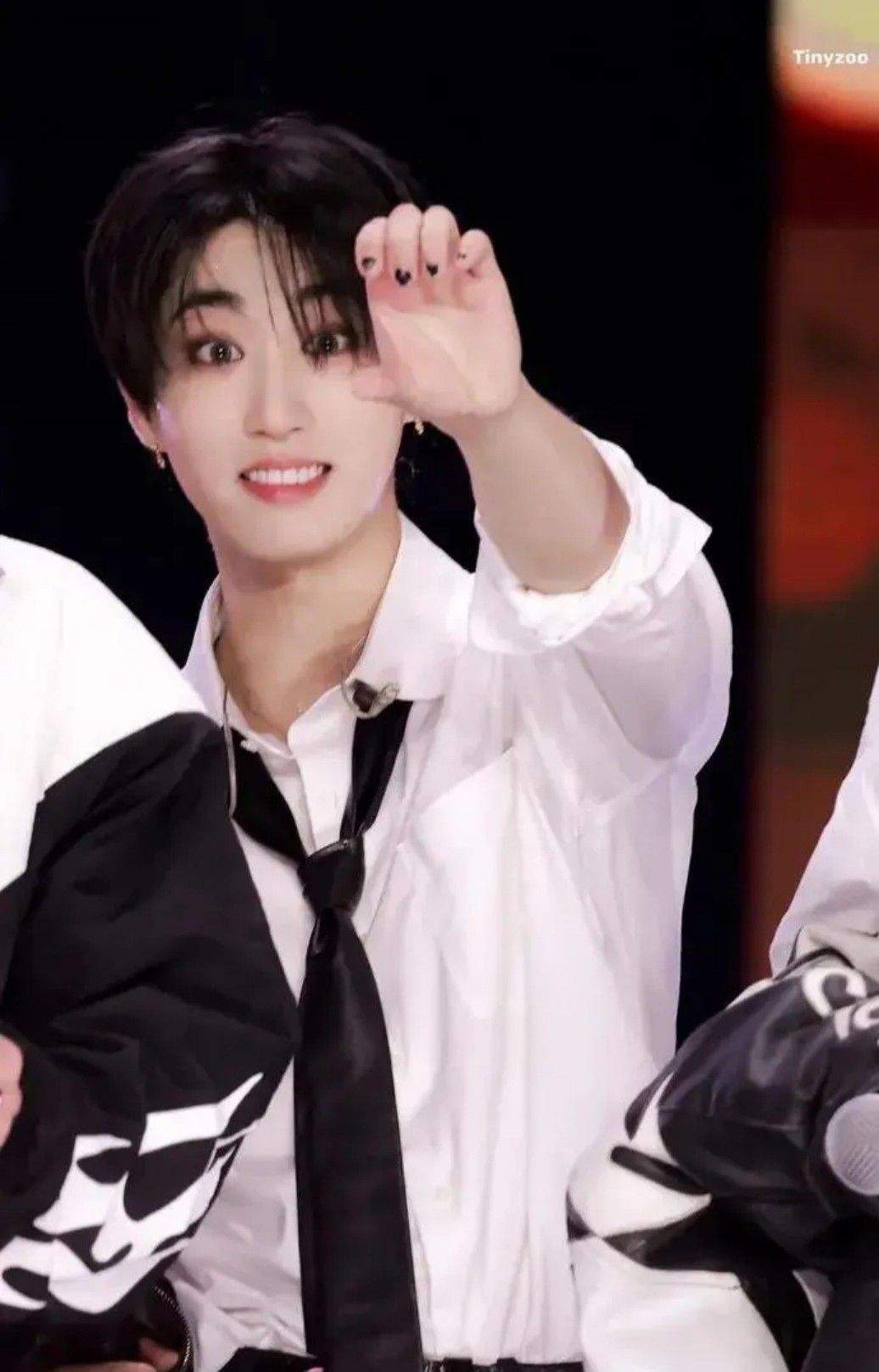A moment captured by HAN (Stray Kids)'s fan