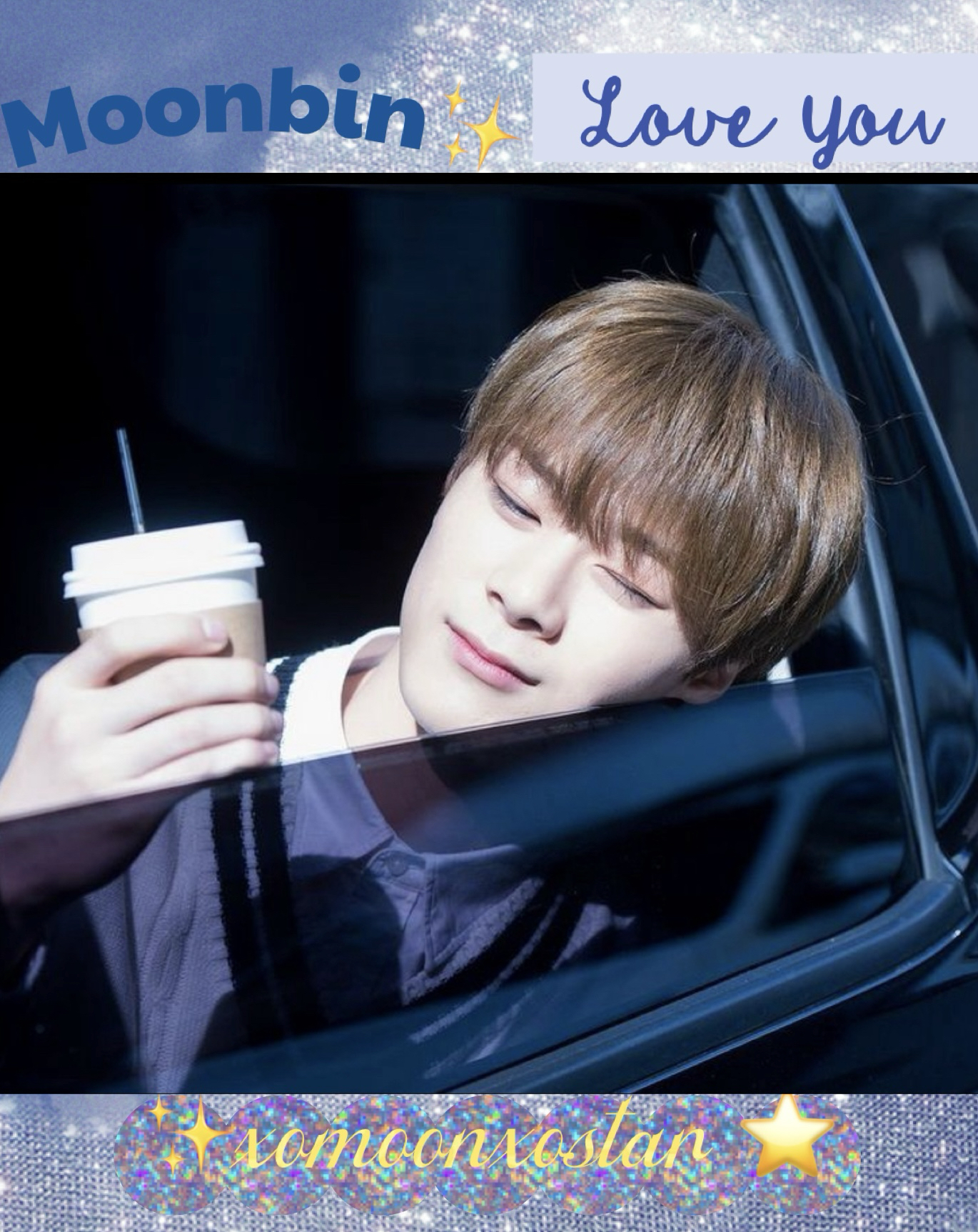 Recent activity shot of Moonbin (ASTRO)