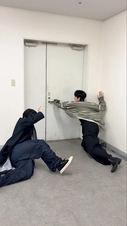 A moment captured by Mingi (ATEEZ)'s fan