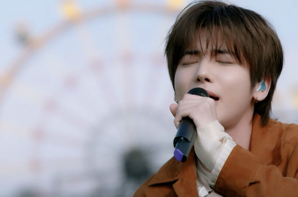 Momen yang diabadikan oleh penggemar Taehyun (TOMORROW X TOGETHER)