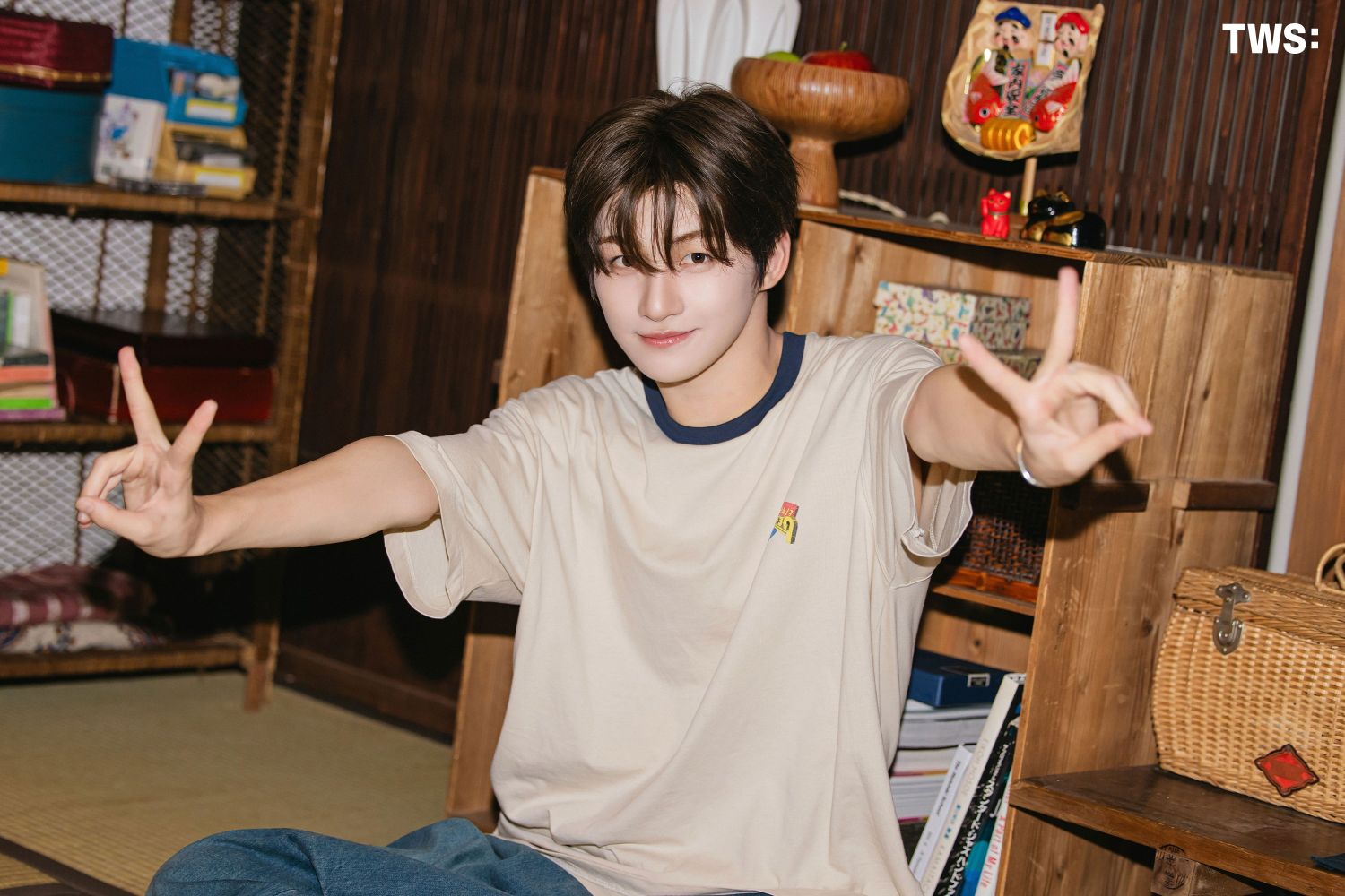 Recent activity shot of Jihoon (TWS)