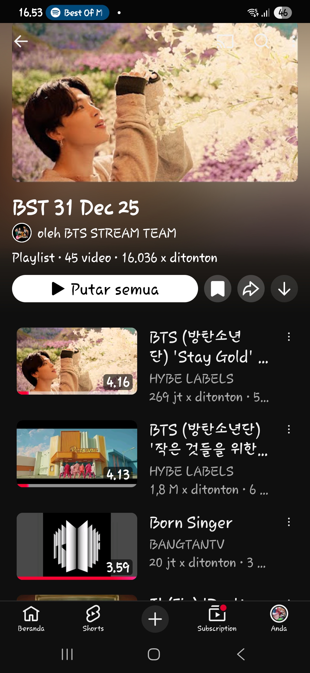 Fan-made special wallpaper for BTS