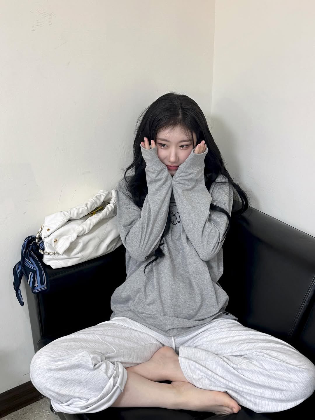 Momen yang diabadikan oleh penggemar Chaeryeong (ITZY)