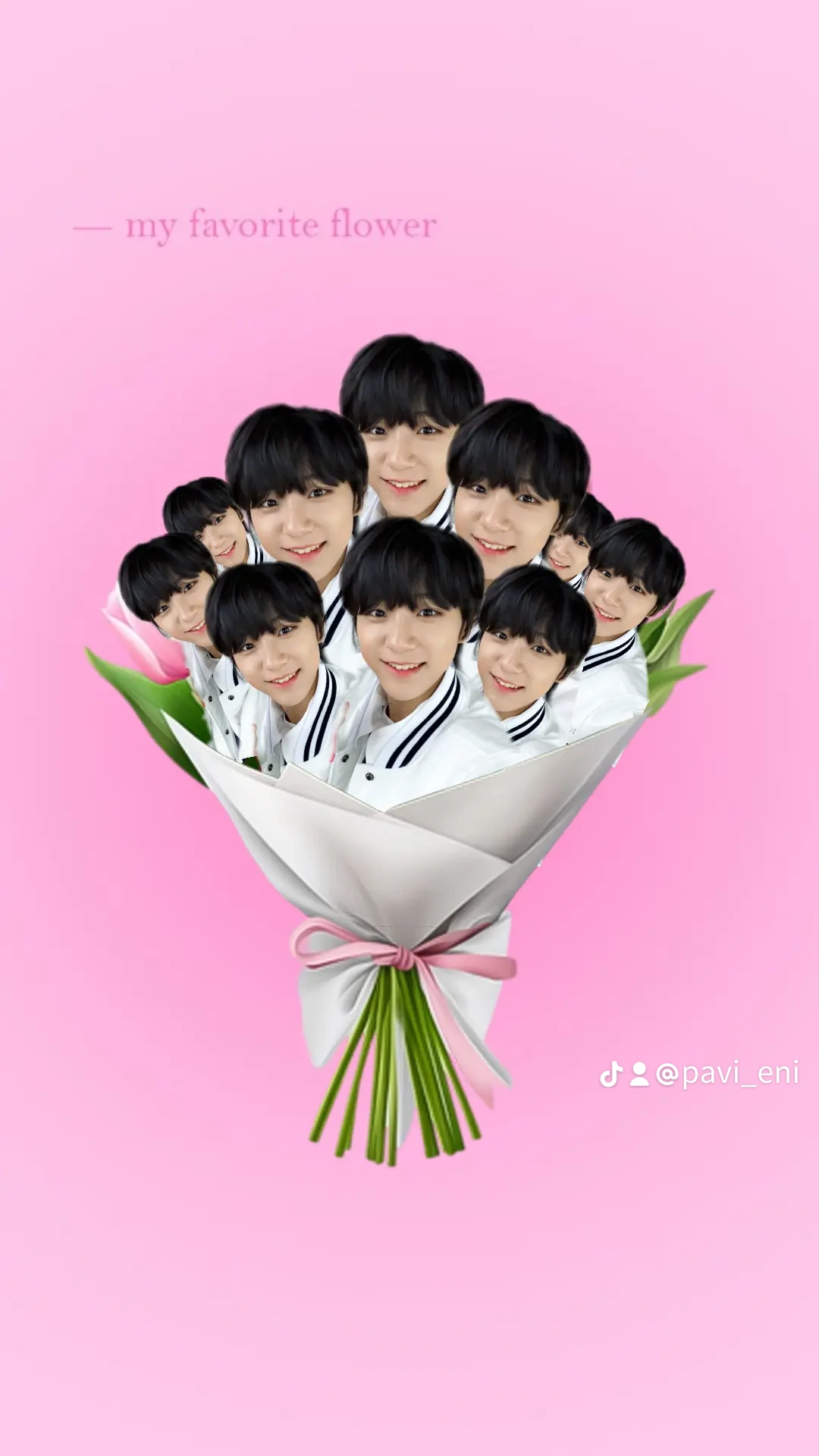 A heartfelt wallpaper shared by Daisuke (AHOF)'s fans