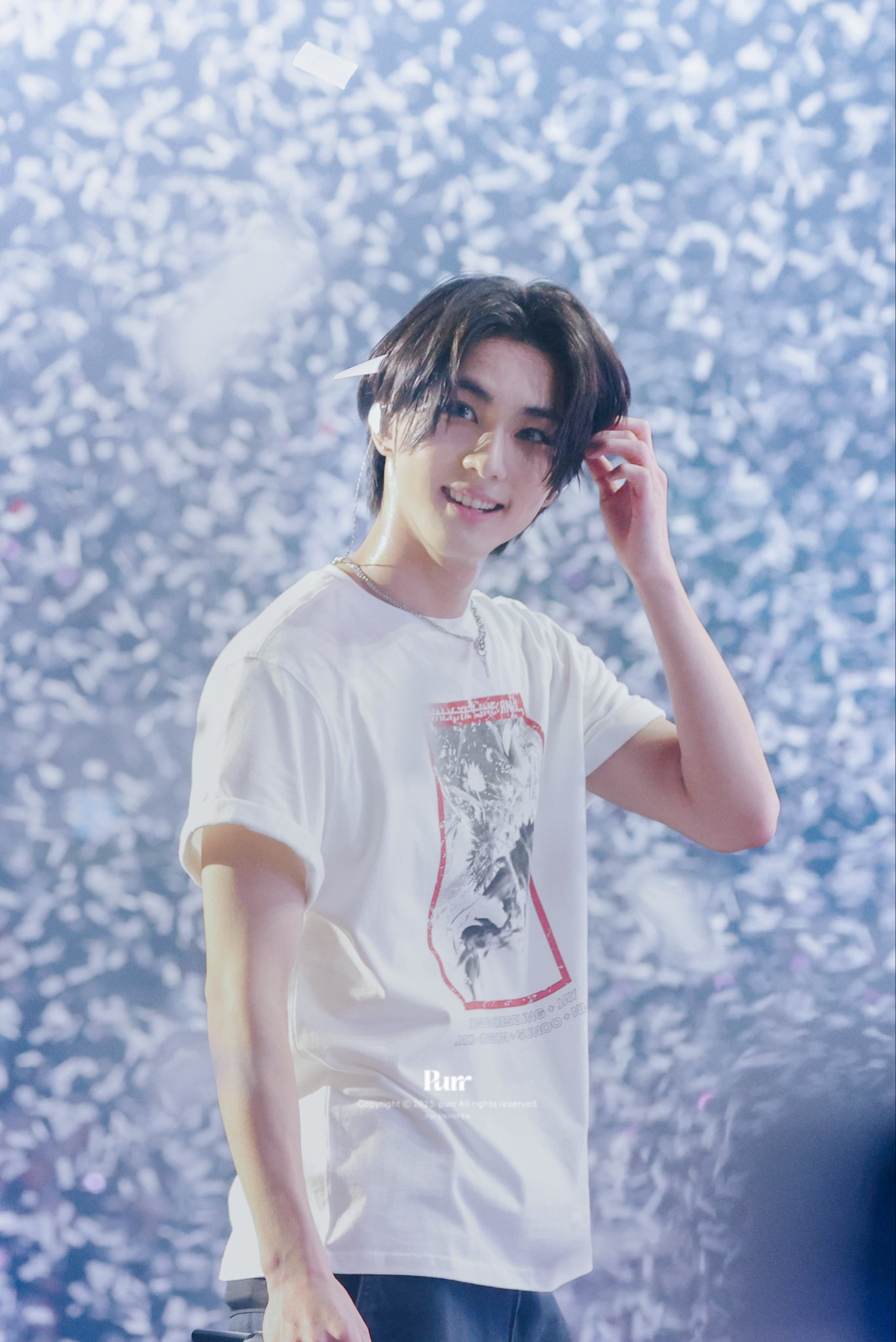 A moment captured by Jungwon (ENHYPEN)'s fan