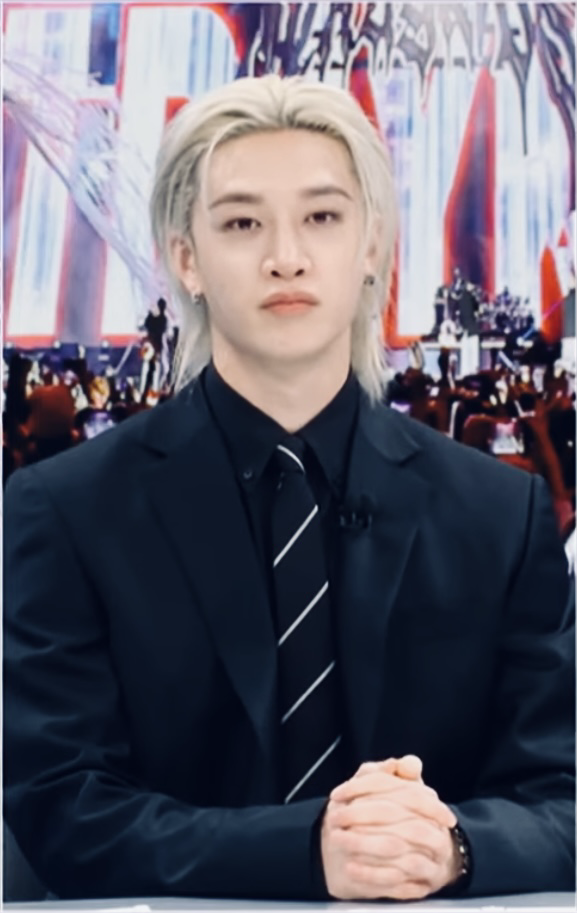 A moment captured by Bang Chan (Stray Kids)'s fan